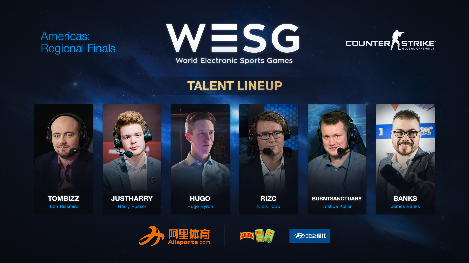 Talent List For Wesg Cs Go Americas Finals Revealed World